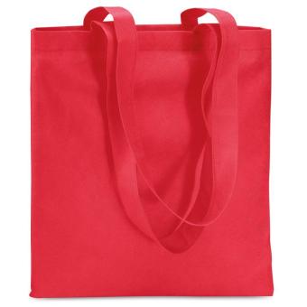 TOTECOLOR 80gr/m² nonwoven shopping bag Red