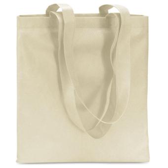 TOTECOLOR Einkaufstasche aus Vliesstoff Elfenbein