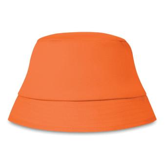 BILGOLA Cotton sun hat 160 gr/m² Orange