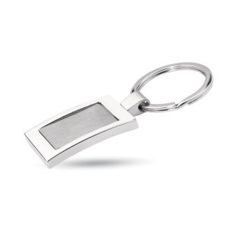 HARROBS Metal key ring Shiny silver