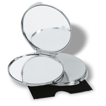 GUAPAS Make-up mirror Shiny silver