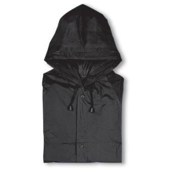 BLADO PVC raincoat with hood Black