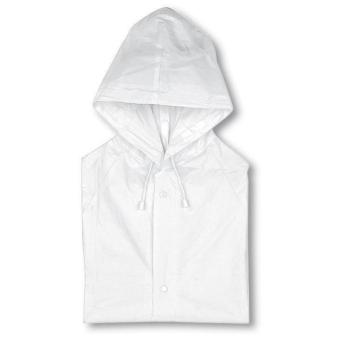 BLADO PVC raincoat with hood White