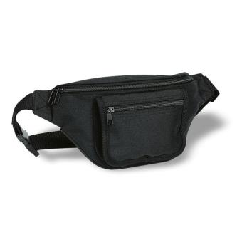 FRUBI Waist bag with pocket Black