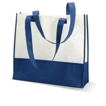 VIVI 80gr/m² nonwoven shopping bag Aztec blue