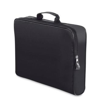 TALOR Conference bag with zipper Black