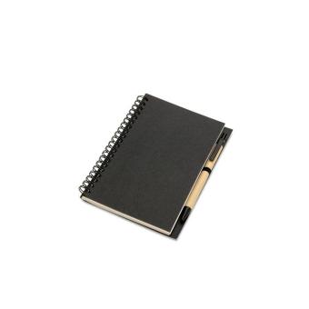 BLOQUERO B6 Recycled notebook with pen 