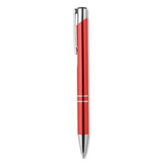 BERN Push button pen with black ink Red