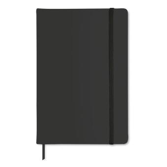 NOTELUX A6 notebook 96 lined sheets Black