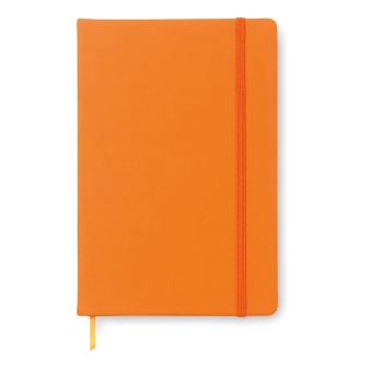 NOTELUX DIN A6 Notizbuch, liniert Orange