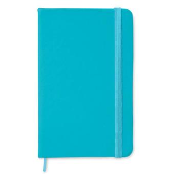 NOTELUX A6 notebook 96 lined sheets Turqoise