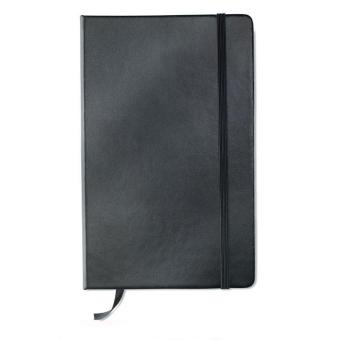 ARCONOT A5 notebook 96 lined sheets Black
