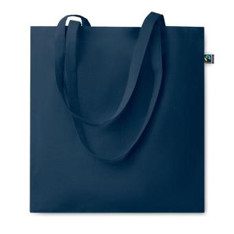 OSOLE COLOUR Fairtrade shopping bag140gr/m² Aztec blue