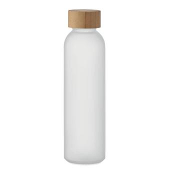 ABE Glasflasche 500 ml Transparent weiß