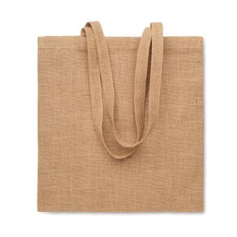 ZOLANG Jute long handled shopping bag Fawn