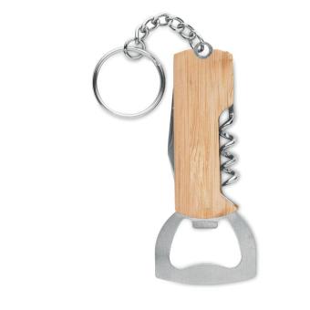 ALLIN1 3 in 1 bamboo pocket tool Timber