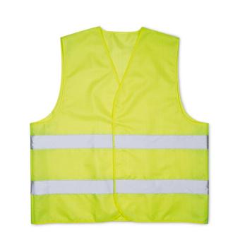 VISICOAT Knitted material waistcoat Yellow