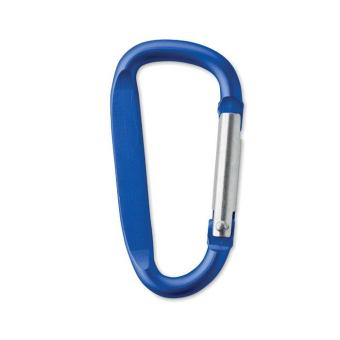 GANCHO Carabiner clip in aluminium. Aztec blue