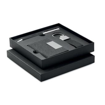 SCRIBI 3 Geschenkset 3-teilig Schwarz