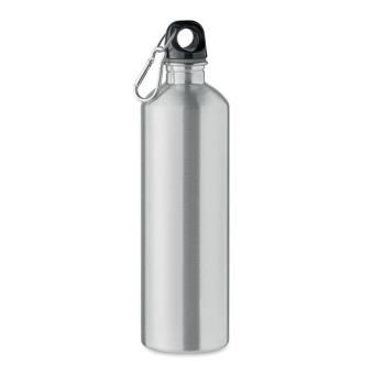 REBIG MOSS Trinkflasche recycelter 750 ml Silber matt