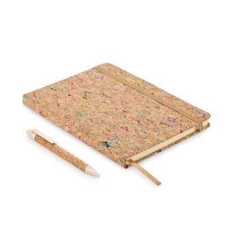 CORNOTA DIN A5 Notizbuch Kork Beige