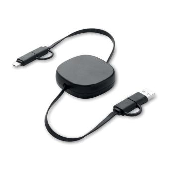 LINEA Einziehbares Ladekabel 60W 