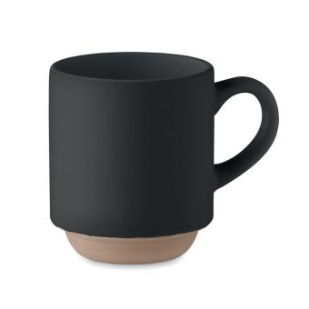 CERACK Keramikbecher 170 ml Schwarz