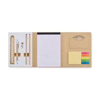 CENOTE Schreibset mit Notizblock Beige
