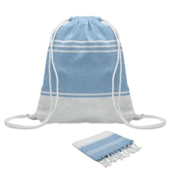 Hammam towel drawstring set 