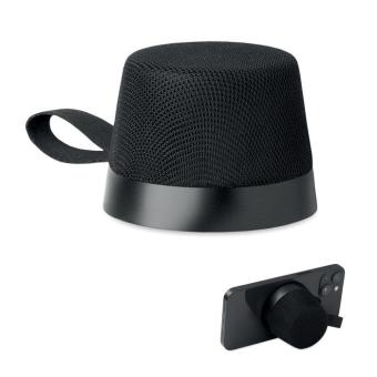ESCUCHE 3W wireless speaker with stand Black