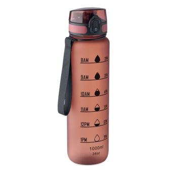 ISFORDEN MARK Sports water bottle RPET 1L Burgundy