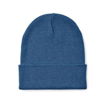 BEANIX Beanie mit Bündchen Blau