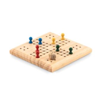 Reisespiel Ludo Holz