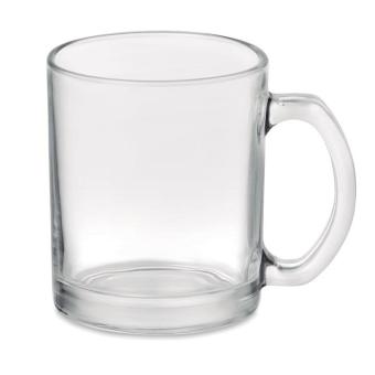 SUBLIMGLOSS Glass sublimation mug 300ml Transparent