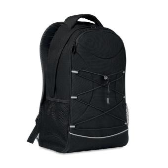 MONTE LOMO Rucksack 600D RPET Schwarz