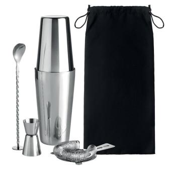 BOSTON Cocktail set 750 ml Shiny silver