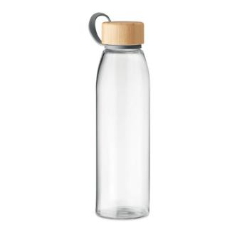 FJORD WHITE Glass bottle 500 ml Transparent