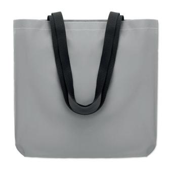 VISI TOTE High reflective shopping bag Flat silver