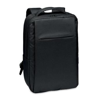 SEOUL Laptop Rucksack 300D RPET Schwarz