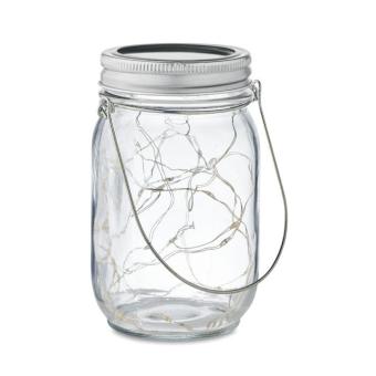 POT LAMP Solar mason jar outdoor lamp Transparent