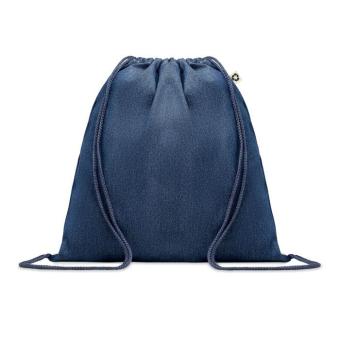 STYLE BAG Denim Beutel mit Kordelzug Blau