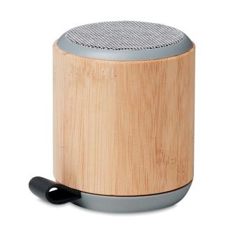 RUGLI 5.3 wireless bamboo speaker Timber