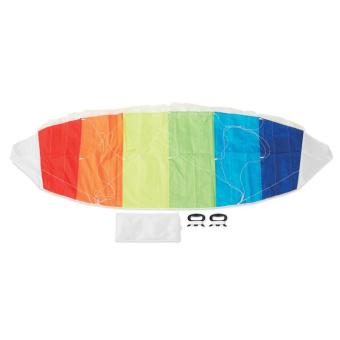 ARC Rainbow design kite in pouch Multicolor