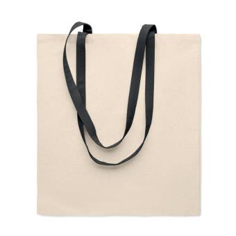 ZEVRA 140 gr/m² Cotton shopping bag Black