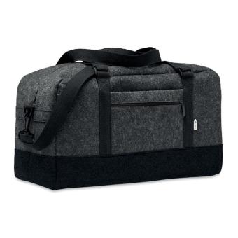 INDICO BAG Weekender RPET-Filz Steingrau