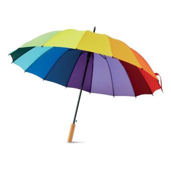 BOWBRELLA Regenschirm regenbogenfarbig Mehrfarbig