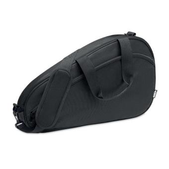 MILL 600D RPET paddle racket bag Black