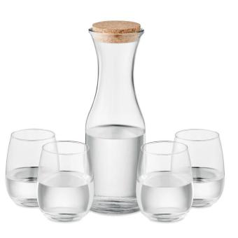 PICCADILLY Set aus recyceltem Glas Transparent