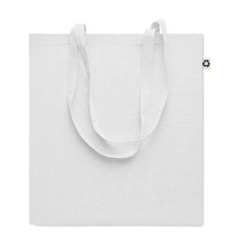 ZOCO COLOUR Recycled cotton shopping bag White