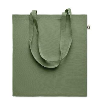 ZOCO COLOUR Recycled cotton shopping bag Green